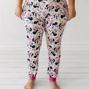 Little Sleepies x Disney Minnie Forever women’s pajama pants XS NWT